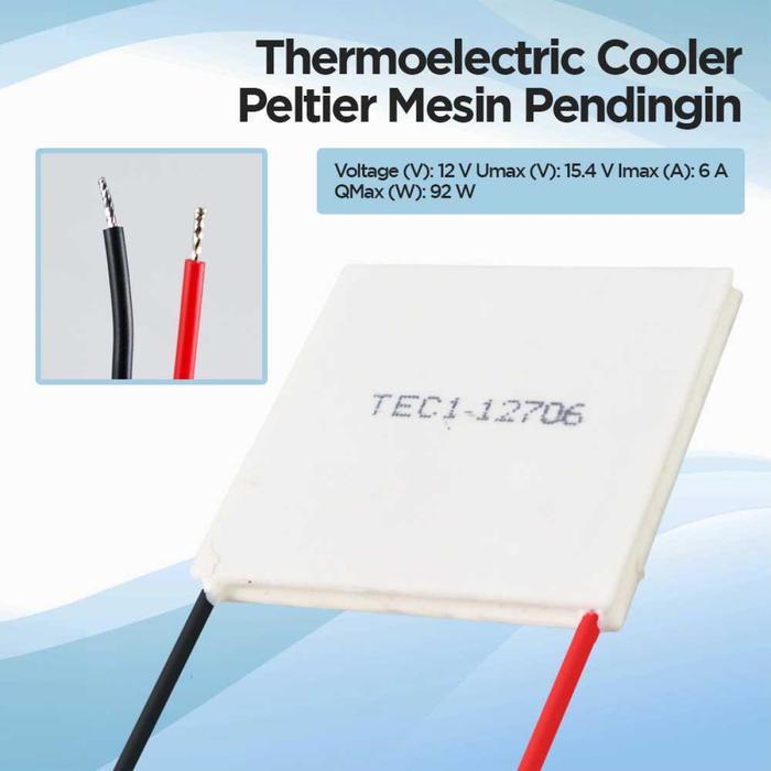 Thermoelectric Cooler Peltier Mesin Pendingin 92W - 1-12706