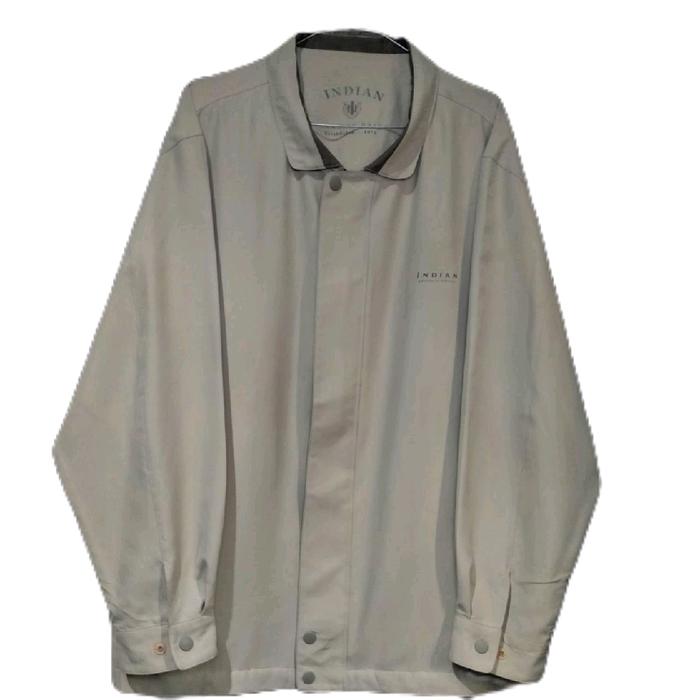 jacket vintage indian casual pria Oversize