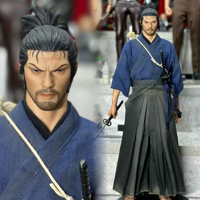 Eleven X Kai Studio Exk008 Exk009 Exk010 1/6 Scale Collectible Japanese Samurai Miyamoto Musashi 12'
