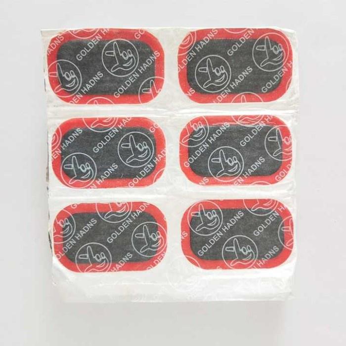 Autoshope Stiker Sticker Lem Tambal Ban Karet Dalam Sepeda Motor Strong Tire Tube Cold Patch Coldpat
