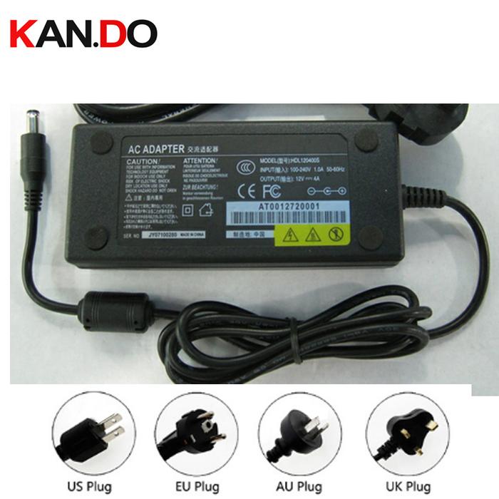 US/EU/AU/UK Camera Power Box Adapter AC transformer 12V 4A DC