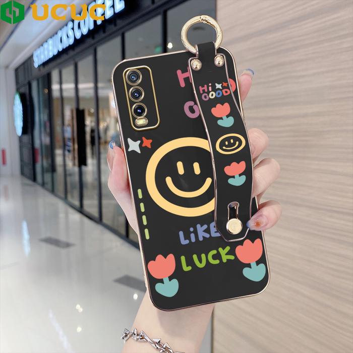 UCUC Sarung Ponsel Vivo Y12A Y12S Y12 Y15 Y15S Y15A Y17 Y19 Vivo Y01,