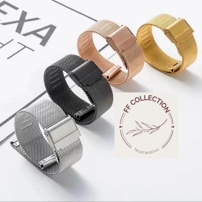 STRAP ANTI KARAT Rantai pasir tali jam tangan daniel wellington mesh starp rantai pasir apple wat
