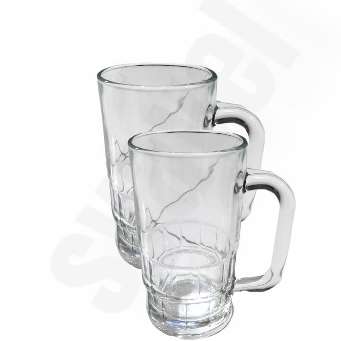 gelas teh/gelas B20/gelas kaca per 6 pcs via ojol