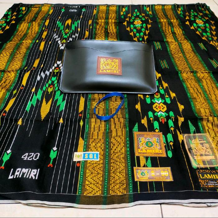 SARUNG LAMIRI TIPE SGL BENANG DOBLE 420 FULL SUTRA JAHITAN TENGAH FULL SONGKET ISTIMEWA