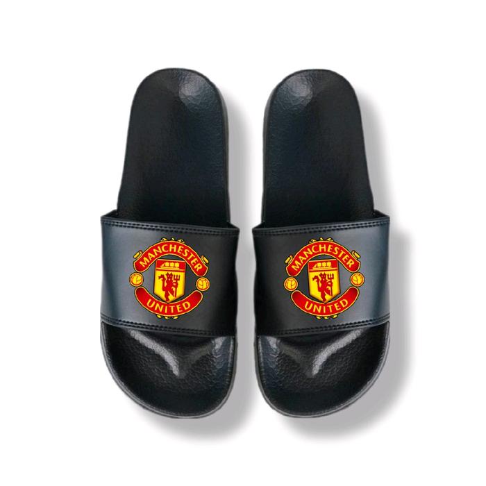 Sandal Slop CLUB BOLA MANCHESTER UNITED Pria Wanita Shoes Sendal