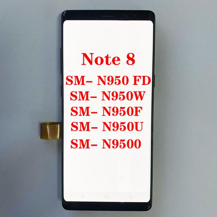 6.3" Original Note 8 N950F/DS Display For Samsung Galaxy Note8 LCD