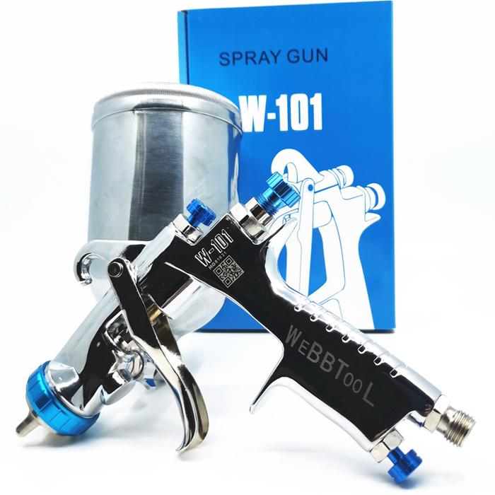 Genuine qr cod W-101 Spray Gun 134G  w101 HVLP Manual Paint spray Gun