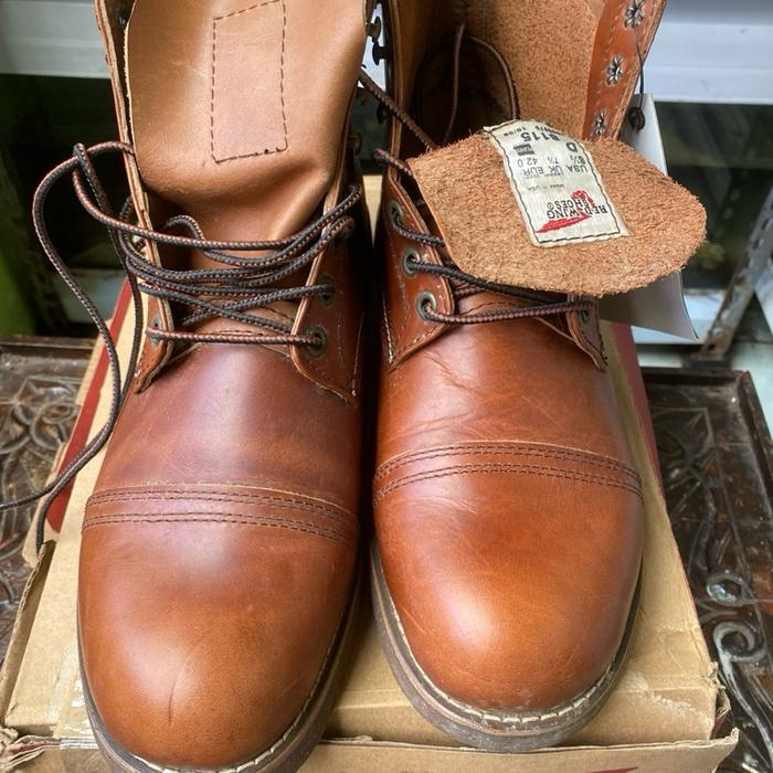 Sepatu Boot Redwing Iron Ranger Size 42