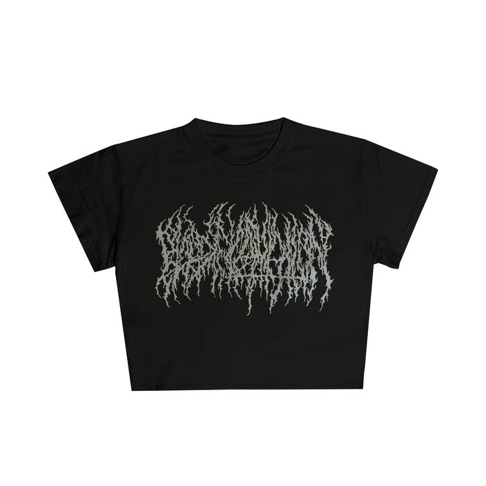 Croptop Slimfit BLOOD INCANTATION logo Merch