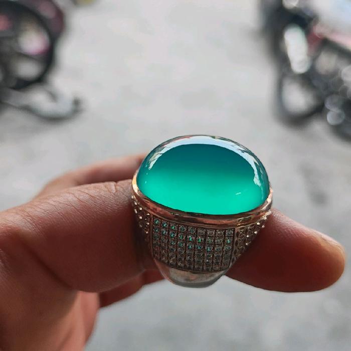 Bacan Jumbo Majiko Tanah Hitam Blue Metalic