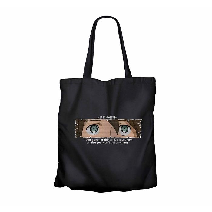 Tote bag infinite anime quote from RENTON THURSTON - EUREKA SEVEN material canvas