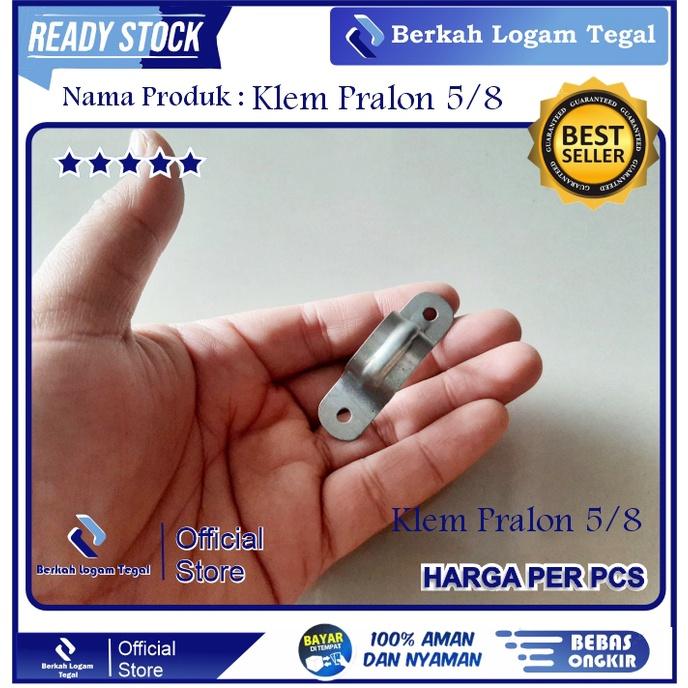 Klem Besi 5/8 inch / Klem Pipa Besi / Pralon / Klem Pralon Pipa PVC