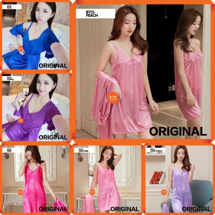 tidur kimono Baju tidur kimono piyama kimono baju tidur kimono pakaian tidur baju tidur kimono BT12 