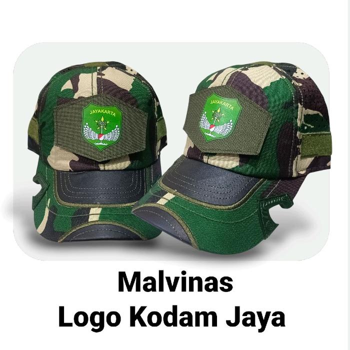 Topi Tactical Coak Logo Kodam Jaya malvinas