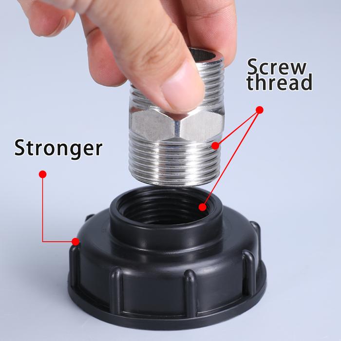 DN50 IBC  Adapter 2'' Coarse Thread to 2 Inch Fine Thread IBC