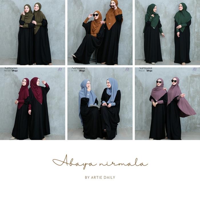Abaya Nirmala | Abaya | Artie daily Muslim Gamis Dress