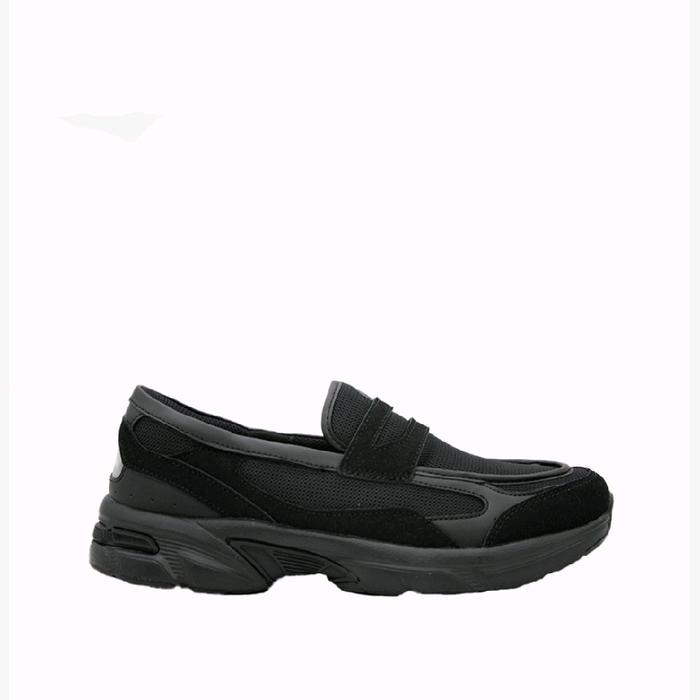 Airwalk Eclate Slip On Mens Casual Shoes Original Sepatu Selop Hitam untuk Pria