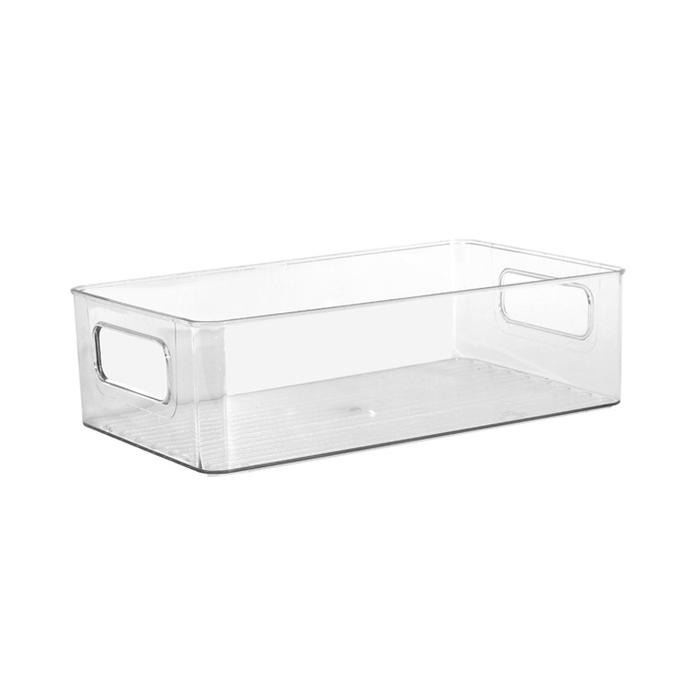Desktop Transparent Storage Box Book Box Cosmetic Jewelry Finishing