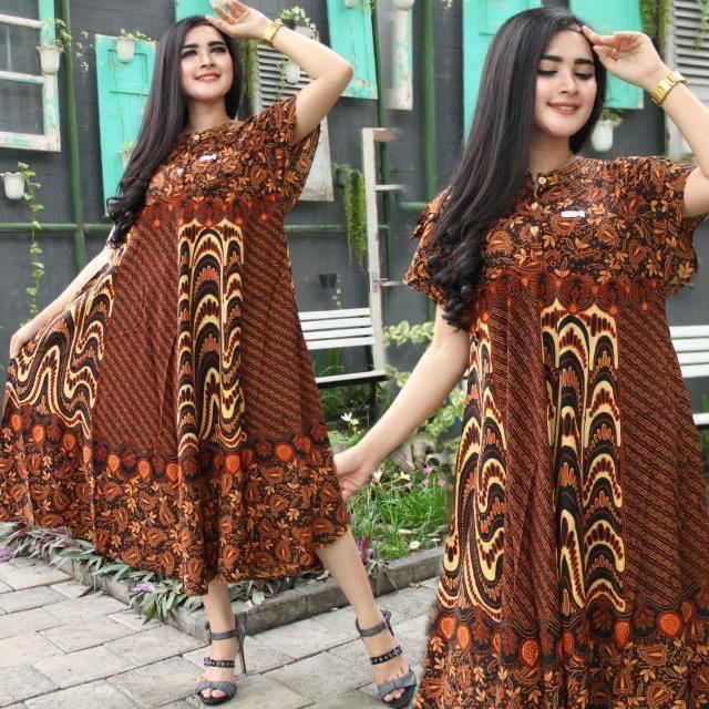 Istimewa DASTER PAYUNG JUMBO/DASTER BATIK DASTER JUMBO BUSUI/Daster batik pekalonga motif kencana te