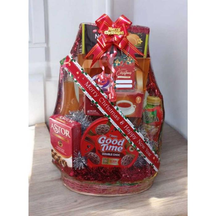 TERBARU (READY) PARCEL NATAL PREMIUM /IMLEK / LEBARAN / HAMPERS IDUL FITRI / PARCEL MAKANAN MURAH TE