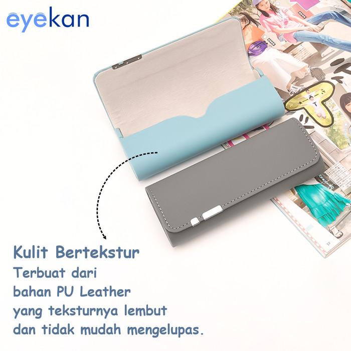 U♥7M EYEKAN GROSIR BOX TEMPAT KACAMATA WARNA POLOS BAHAN HARDCASE CODE 16 W♥2O