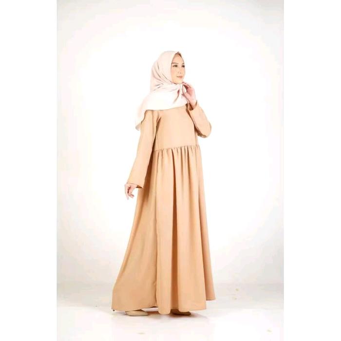 ELZATTA - Gamis Amayara - Bahan Moscrepe- Menyerap Keringat