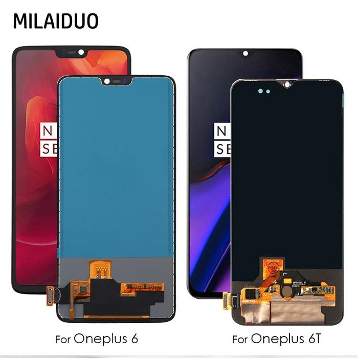 OLED/TFT Layar Lcd Touch Screen Digitizer Pengganti Untuk Oneplus 6 /