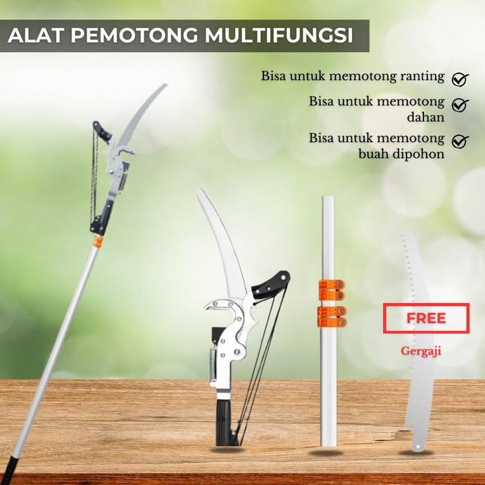 Alat Potong Dahan/Gunting Rambutan/Pemotong Ranting yang Tinggi