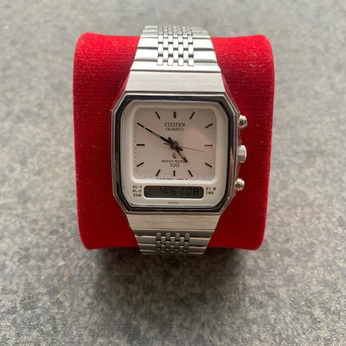 Jam tangan CITIZEN CQ TANK ANADIGI QUARTZ