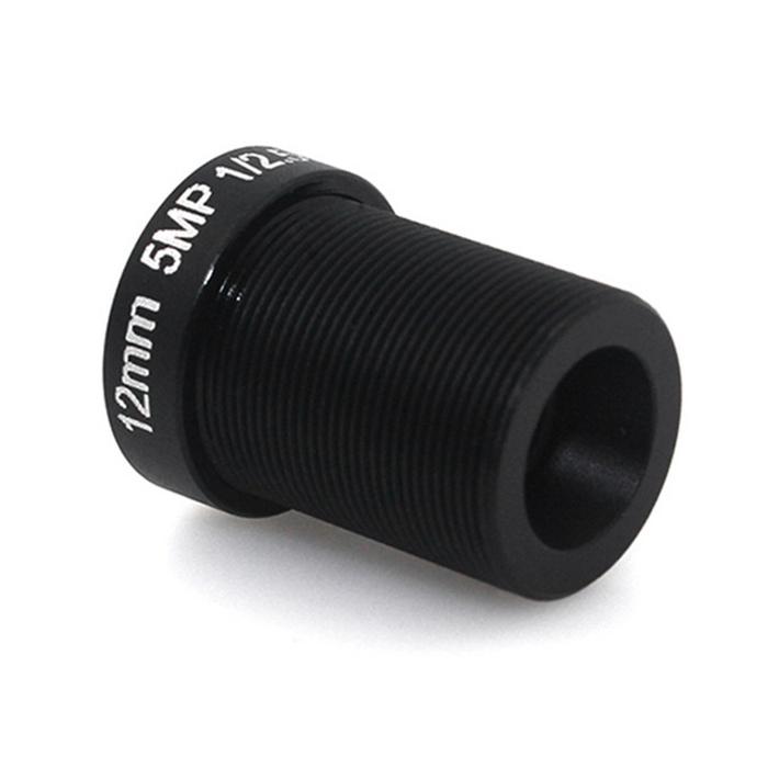 Single Board Camera Lens 12mm 5MP HD Network Camera Lens CCTV Lensa Kamera