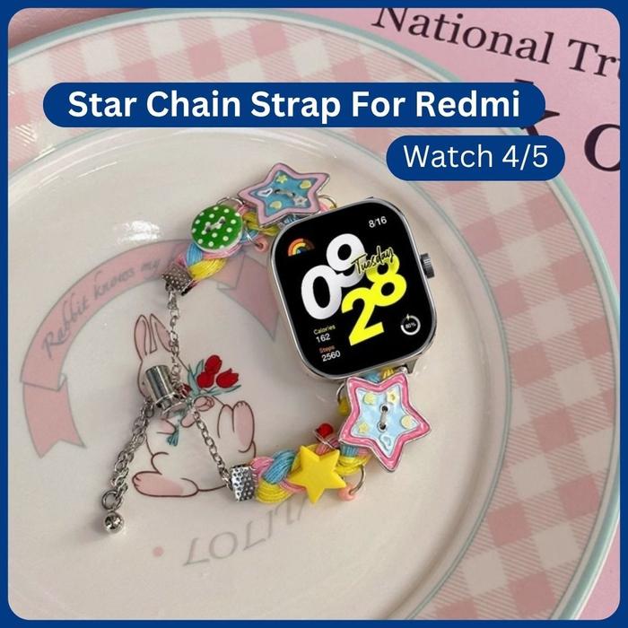 Star Chain Strap For Redmi Watch 4 Redmi Watch 5 Redmi Watch 6