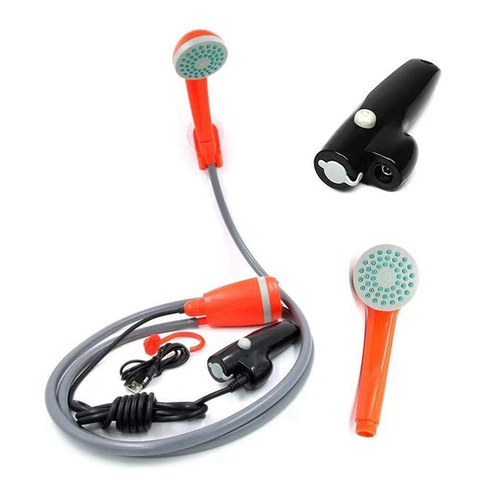 Top!-Pompa Shower Berkemah Portabel Kepala Shower Portabel