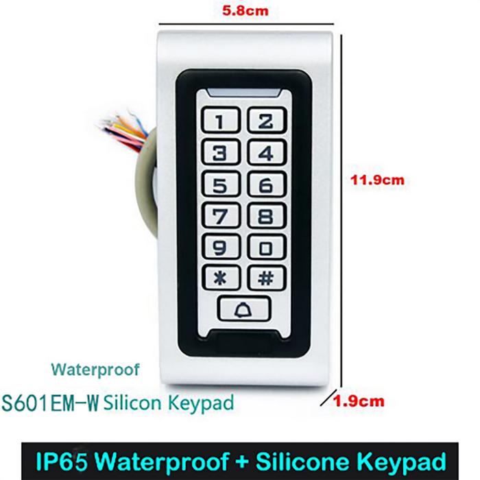 IP68 Waterproof Backlight 125Khz RFID IP68 Waterproof Standalone
