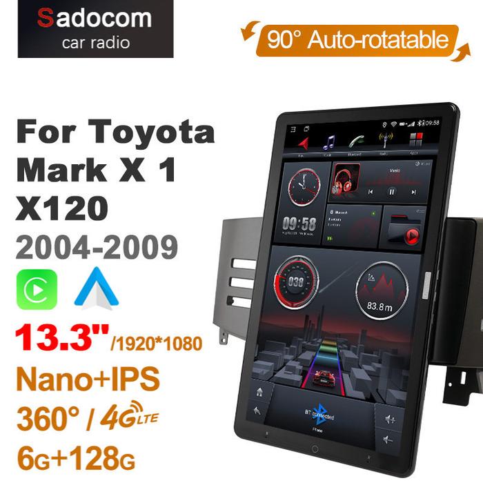 TS10 Android 10.0 CarPlay Radio Mobil Otomatis untuk Toyota REIZ