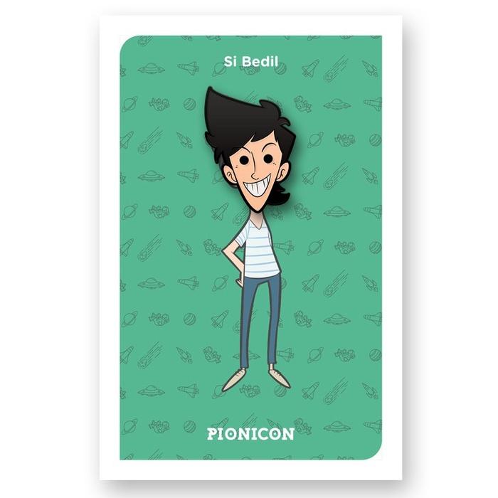 Enamel Pin Si Bedil [Pionicon]