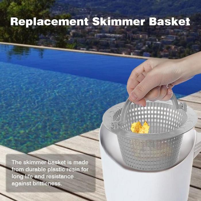 Terlaris, Pool Skimmer Basket Universal Replacement Skimmer Basket