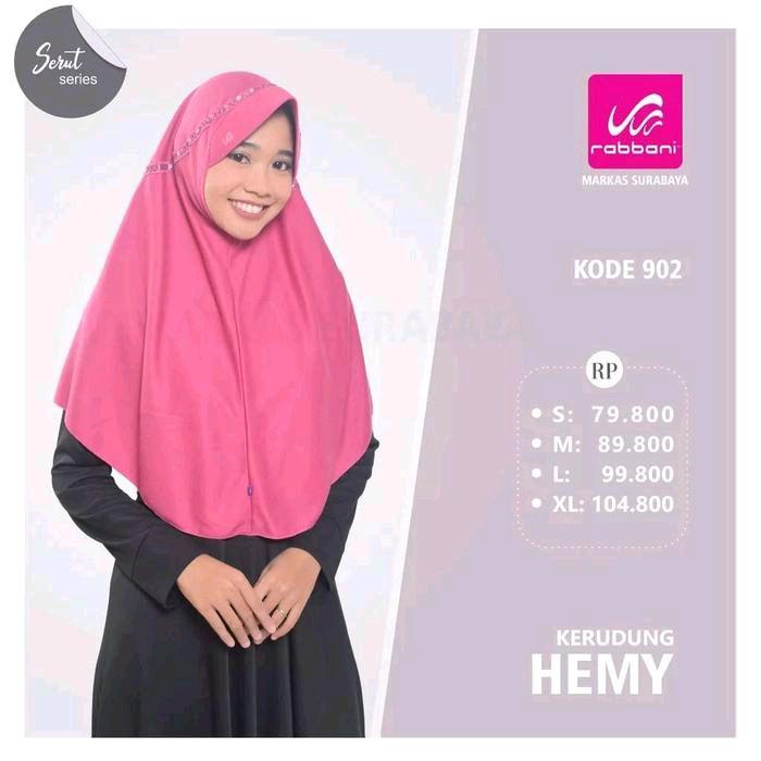 Sale Kerudung Rabbani Ori Krd Hemmy Pink Fanta_Rabbani Ori Diskon 30%