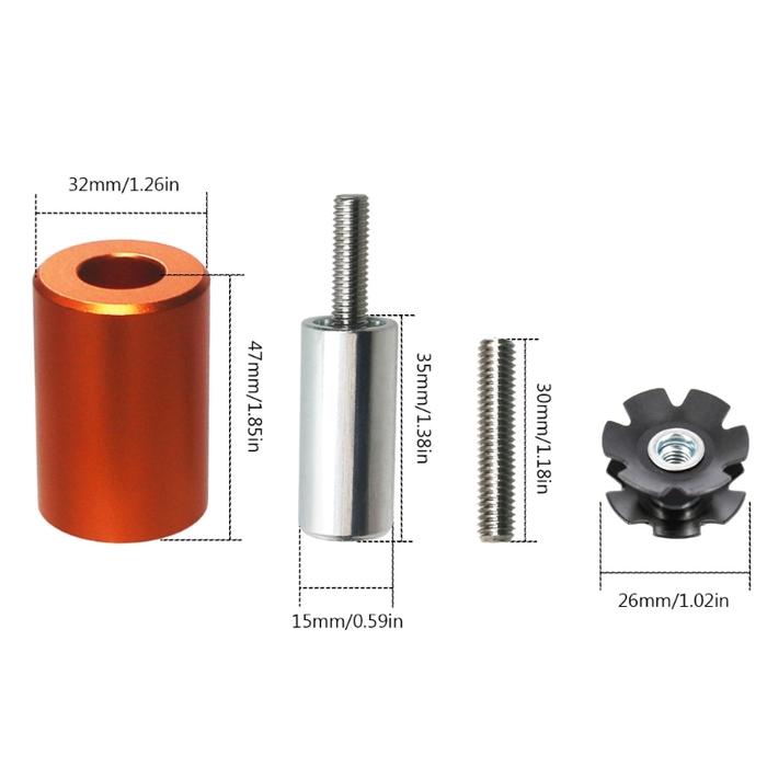 MTB Bikes Fork Installer Headset Driver Bicycles Fork Star Nut