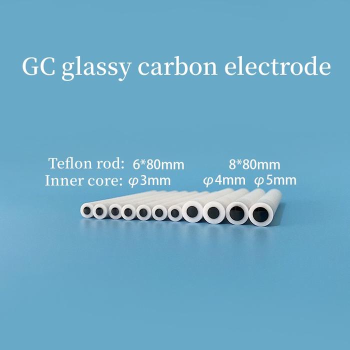Elektroda Karbon Kaca GC Jepang 1/2/3/4/5Mm Elektroda Disk Tambahan