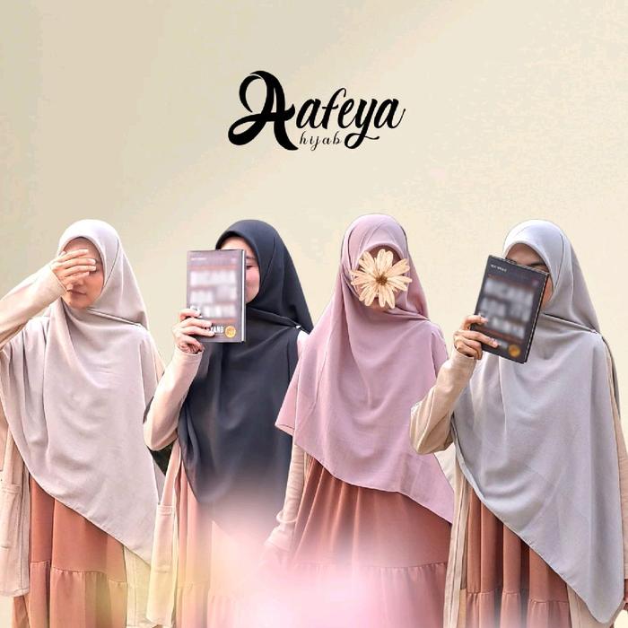 Hijab Segiempat Polos 150cm x 150cm Arabian Voal Premium | Hijab Syar'i Jumbo