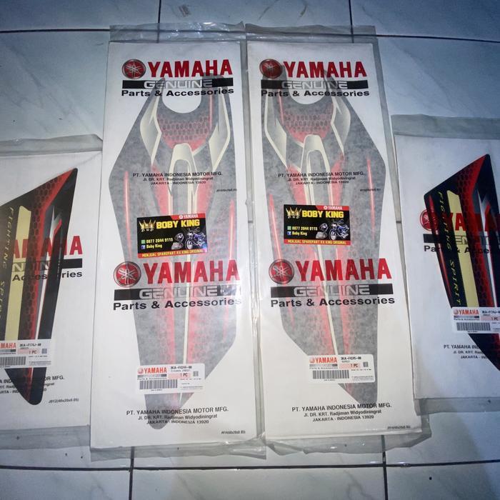 Striping stiker list set Rx king 2007 merah OSEAN