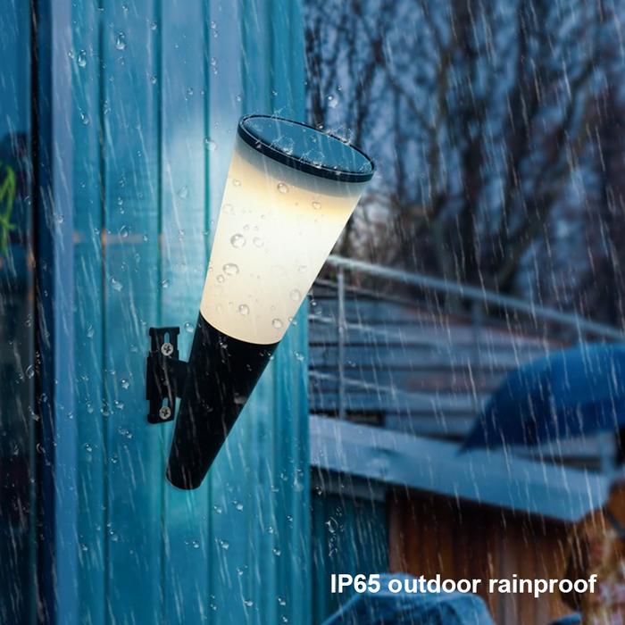 LED Solar Wall Lamp Waterproof Streetlight Solar Panel Garden Lamp
