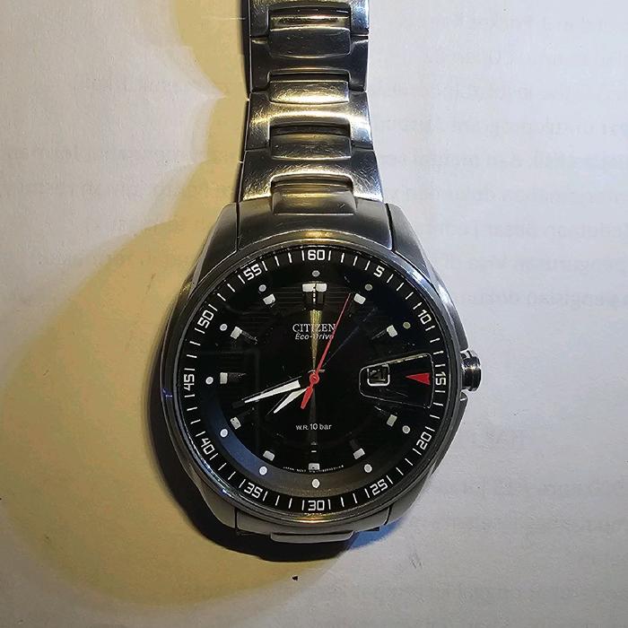 jam tangan pria citizen eco drive bekas second preloved seken