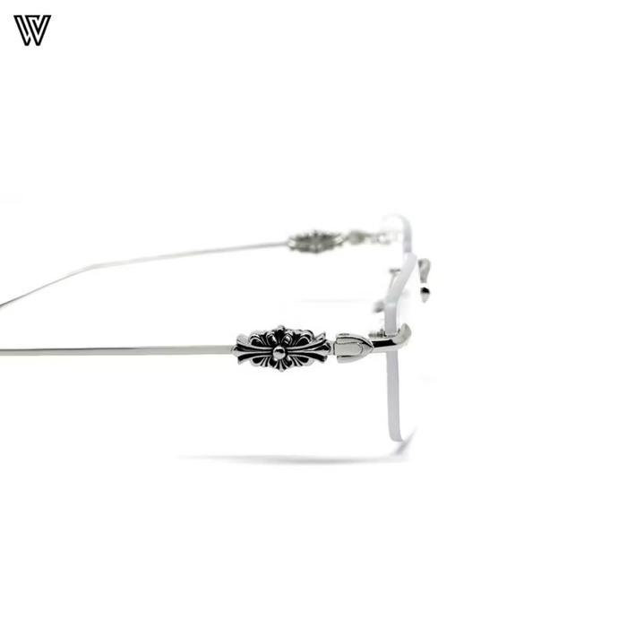 TERBARU Chrome Hearts Rimless Glasses