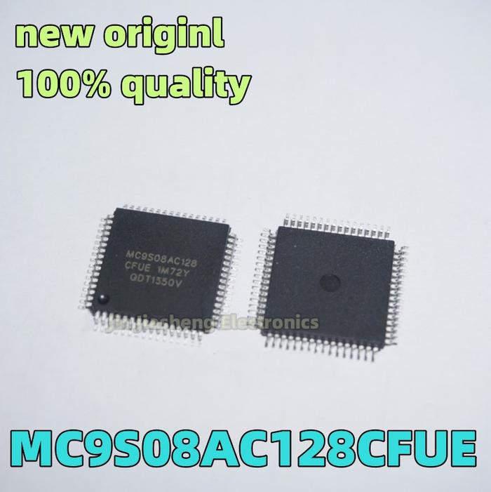 (5-10piece) 100% New MC9S08AC128CFUE MC9S08AC128 MC9S08 QFP64 Chipset