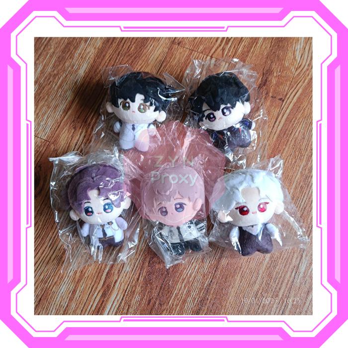 READY STOCK LOVE AND DEEPSPACE LADS [Fanmade] Plush Doll 10cm printed body