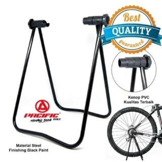 standar pedok sepeda standar display jagang lipat segitiga rak sepeda mtb fixie gunung bmx dll