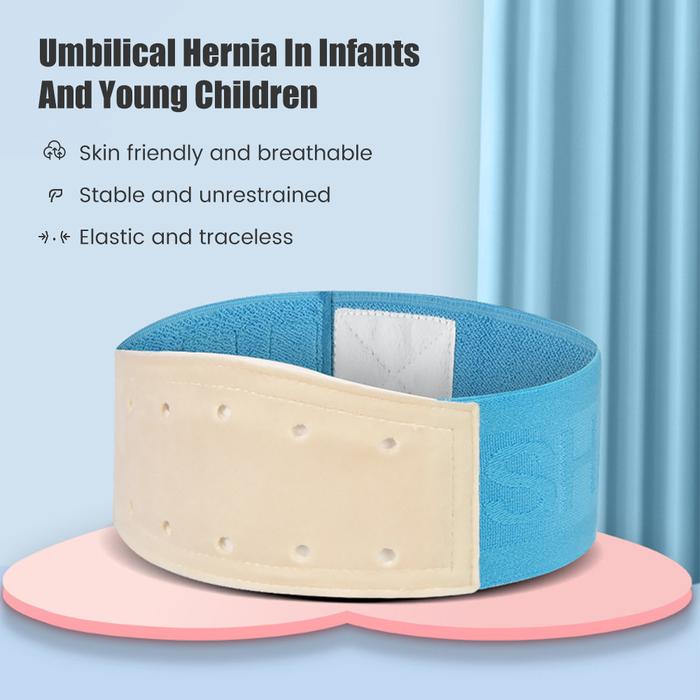 Infant Inguinal Umbilical Hernia Belt Navel Support Stickers Treatment Newborn Baby Belly Button Wit