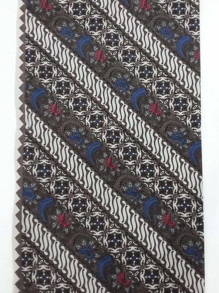 Kain Batik Jarik Selendang Katun SJ 195 Parang Lereng Abu